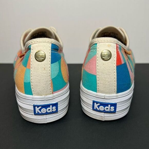 Womens KEDS x Sunnylife Triple Islabomba Multicolor Low Top Shoes / Size 8.5 - Picture 4 of 9